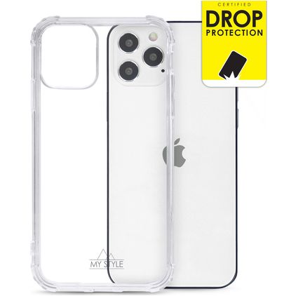 My Style Protective Flex Clear iPhone 12 Flexible TPU Back cover Shockproof - Clear