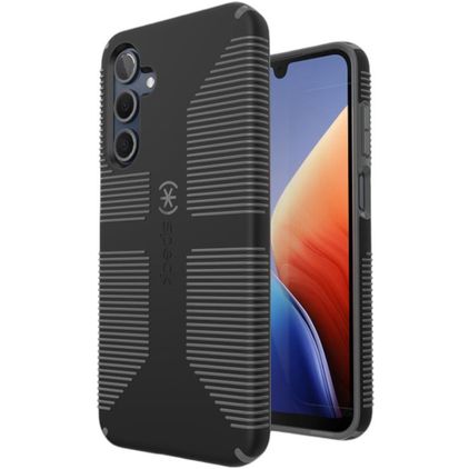 Speck Impact Hero Grip Samsung Galaxy A16 Tvrdý plast Zadní kryt odolný proti nárazům - Černá