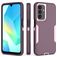 Mobigear Rugged Samsung Galaxy A26 Plástico rígido Capa traseira Antichoque - Rosa / Roxo