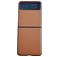 Mobigear Excellent Motorola Razr 40 Funda Plástico rígido Carcasa - Marrón