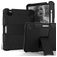 Mobigear ShieldStand iPad Air 4 (2020) Capa Plástico rígido / Silicone Capa traseira + Suporte para caneta stylus + Suporte - Preto