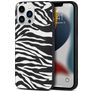 Mobigear Safari iPhone 14 Plus TPU flessibile Back cover - Zebra