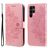 Mobigear Flowers Samsung Galaxy S23 Ultra Funda tipo libro Cartera - Magenta