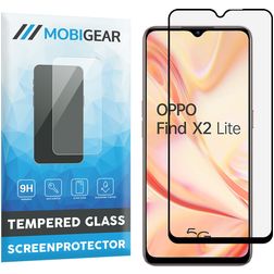 Mobigear Premium OPPO Find X2 Lite Vetro Protezione schermo - Compatibile con le cover - Nero
