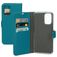 Mobiparts Saffiano Wallet Samsung Galaxy S20 Plus Lompakkokotelo + Setelitasku - Turkoosi