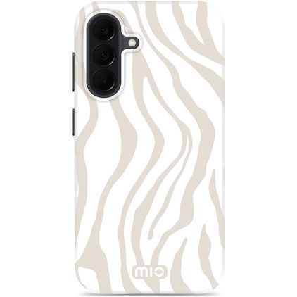 MIO Samsung Galaxy A37 MagSafe Hårdt Bagsidecover - Sandy Zebra