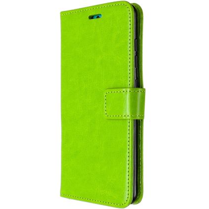 Mobigear Wallet Samsung Galaxy A51 Pungetui med Seddelrum - Grøn