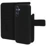 Mobiparts Samsung Galaxy A15 Fodral Äkta läder 2-i-1-plånboksfodral med löstagbart skal med sedelfack - Svart