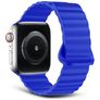 Decoded Traction Loop Silikoni Apple Watch Ranneke Magneettilukko - 42/41/40/38 mm - Galactic Blue