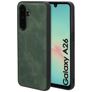 Mobiparts Classic Samsung Galaxy A26 MagSafe TPU / Keinonahka Suojakuori - Emerald Green