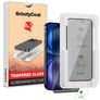 GrizzlyCoat AlignPro AntiSpy iPhone 16 Plus Tempered Glass Screen Protector Privacy - Case Friendly + Installation Frame