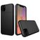 Mobigear Card iPhone 11 Kova Suojakuori Iskunkestävä + Korttitasku - Musta
