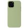 Mobigear Rubber Touch iPhone 13 Silicone Back cover - Verde pastello