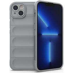 Mobigear Bumpy iPhone 14 Plus Flexibel TPU Skal - Grå
