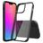 Mobigear Crystal iPhone 13 Pro Max Hard Case Back cover - Black