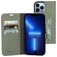 Mobiparts Classic Wallet iPhone 13 Pro Max Wallet case - Stone Green