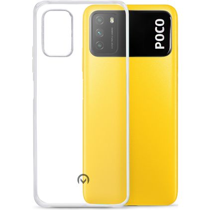 Mobilize Gelly Clear POCO M3 Flexible TPU Back cover - Clear