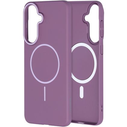 Mobiparts Slim Line Samsung Galaxy A57 MagSafe Tvrdý plast Zadní kryt - Imperial Purple