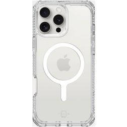ITSKINS Level 2 HybridMagClear R Transparente iPhone 16 Pro MagSafe Plástico rígido Capa traseira Antichoque - Transparente