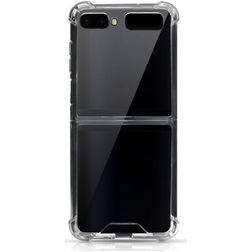 Mobigear Cushion Clear Samsung Galaxy Z Flip Flexible TPU Back cover Shockproof - Clear