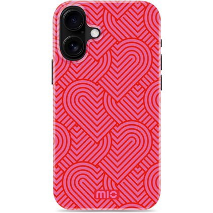 MIO iPhone 16 Plus MagSafe Funda Plástico rígido Carcasa - Wild Hearts