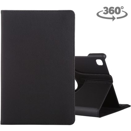 Mobigear DuoStand Samsung Galaxy Tab A7 (2020) Rotating Wallet case - Black