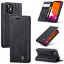 CaseMe 013 iPhone 12 Mini Funda tipo libro Cartera - Negro