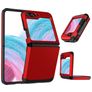 Mobigear Non-slip Armor Samsung Galaxy Z Flip 5 Tvrdý plast Zadní kryt odolný proti nárazům - Červená