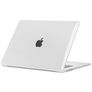 Mobigear Glossy MacBook Air 15 tum (2023-2026) Hårt MacBook-skal - Transparent - Modell A2941 / A3114 / A3241 / A3448