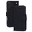 Mobiparts Wallet iPhone 17 Pro Max MagSafe Piel auténtica Funda tipo libro Cartera - Negro