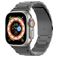 Mobigear Perth Titan Apple Watch Armband Fjärilslås - 49/46/45/44 mm - Svart
