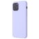 Mobigear Rubber Touch iPhone 12 Silikon Etui plecki - Fioletowy