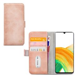 Mobilize Elite Gelly Samsung Galaxy A33 Funda tipo libro Cartera - Soft Pink