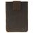Valenta Card Case Pocket Leather Card Holder - 8 Cards - Brown