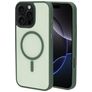 Mobiparts Hardcover iPhone 16 Pro Max MagSafe Hardcase Etui plecki - Satin Green