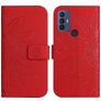 Mobigear Sunflower TCL 30 SE Wallet case - Red