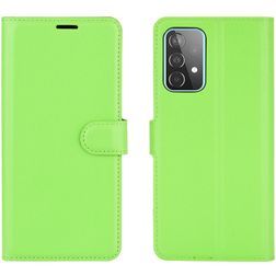 Mobigear Classic Samsung Galaxy A52s 5G Funda tipo libro Cartera - Verde