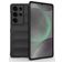 Mobigear Bumpy Samsung Galaxy S25 Ultra TPU flexível Capa traseira - Preto