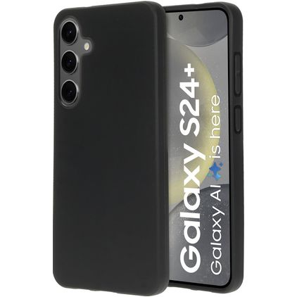 Mobiparts Classic Samsung Galaxy S24 Plus TPU flexible Carcasa - Matt Black