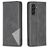 Mobigear Rhombus Slim Samsung Galaxy A55 Pungetui - Sort