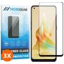 Mobigear Premium OPPO Reno 8T 4G Tempered Glass Screen Protector - Case Friendly - Black (3-Pack)