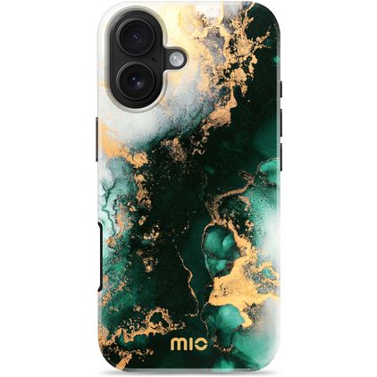 MIO iPhone 17 MagSafe Hardcase Etui plecki - Green Marble