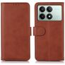 Mobigear Wallet POCO X6 Pro Plånboksfodral med sedelfack - Brun