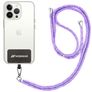 Mobigear Lanyard Cordón para móvil universal ajustable - Morado
