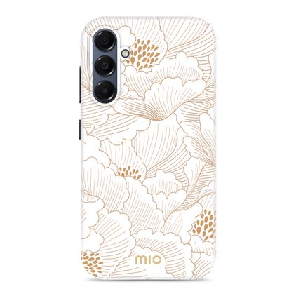 MIO Samsung Galaxy A16 MagSafe Plástico rígido Capa traseira - White Roses