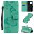 Mobigear Butterfly Samsung Galaxy A51 5G Pungetui med Seddelrum - Turkis