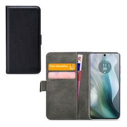 Mobilize Classic Gelly Wallet Motorola Moto E14 Etui z klapką typu portfel - Czarny