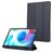 Mobigear Tri-Fold Gel Samsung Galaxy Tab A9 Plus (2023) TPU / Pele sintética Capa livro + Suporte para caneta stylus - Azul escuro