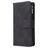 Mobigear Zipper Samsung Galaxy A41 Lompakkokotelo + Setelitasku - Musta