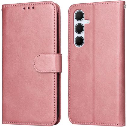 Mobigear Wallet Samsung Galaxy A56 Pungetui med Seddelrum - Rosaguld